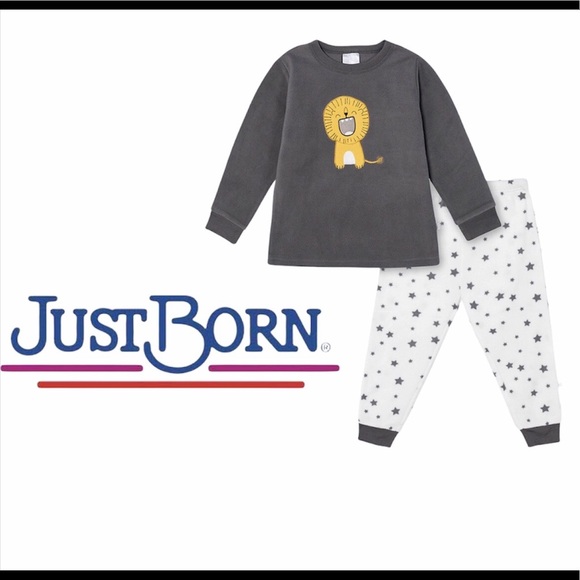 NWT Just Born comfy soft 2 piece pajama set - Picture 9 of 16